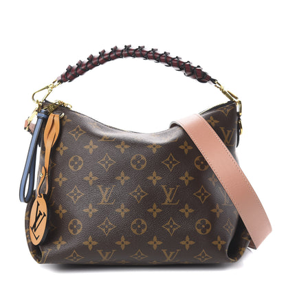 Louis Vuitton Monogram Beaubourg Hobo Mini Bordeaux Red Peach Safran Blue Jean Blue 1 of 8