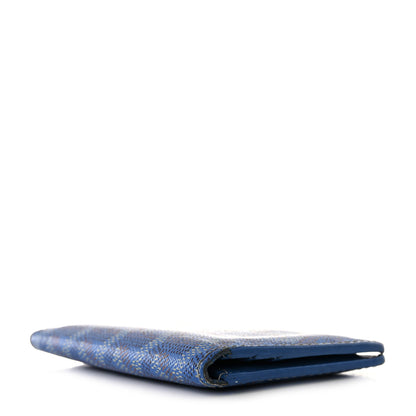 Goyard Goyardine Saint Marc Folding Card Case Sky Blue 4 of 11