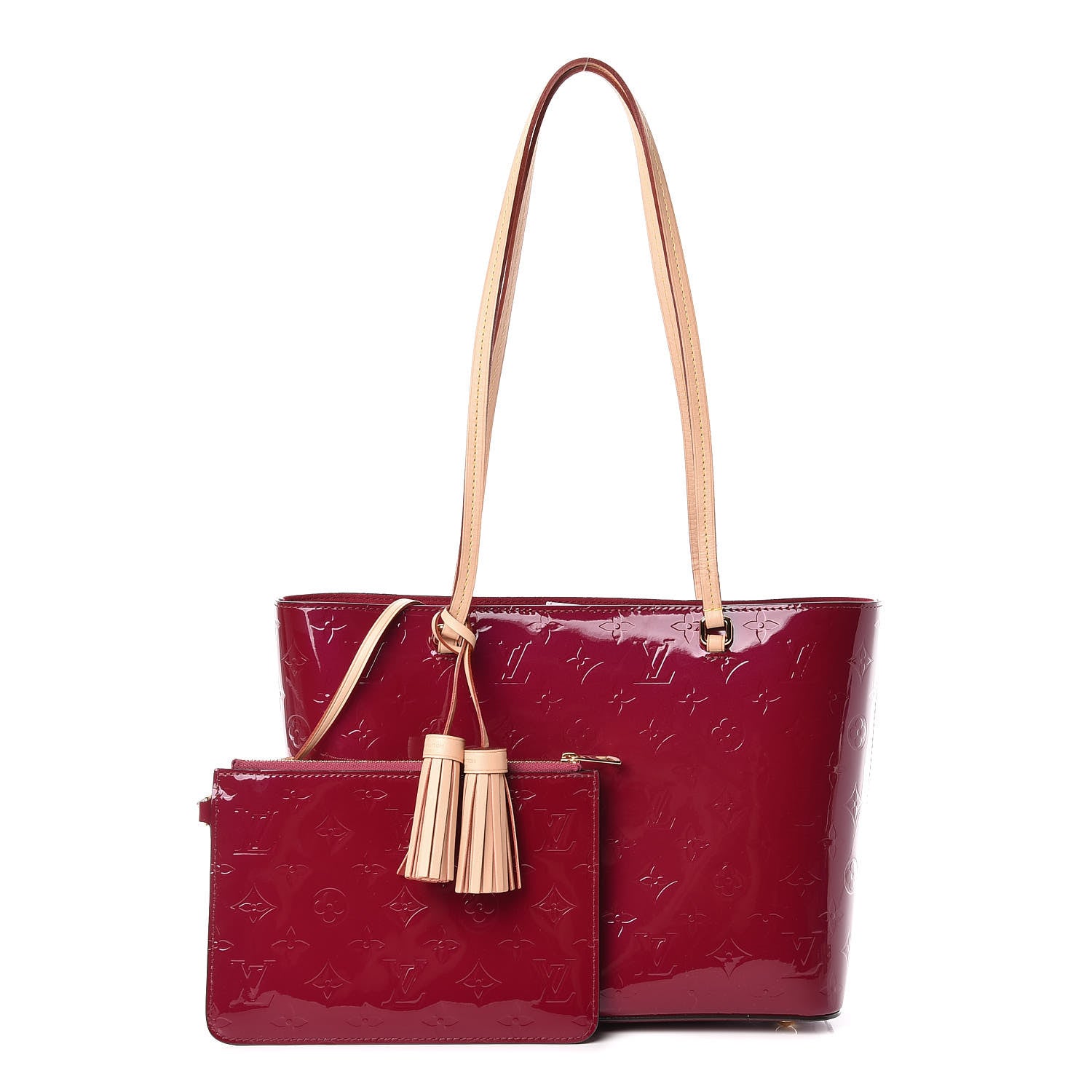 Louis Vuitton Vernis Long Beach PM Magenta 1 of 12
