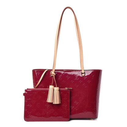 Louis Vuitton Vernis Long Beach PM Magenta 1 of 12