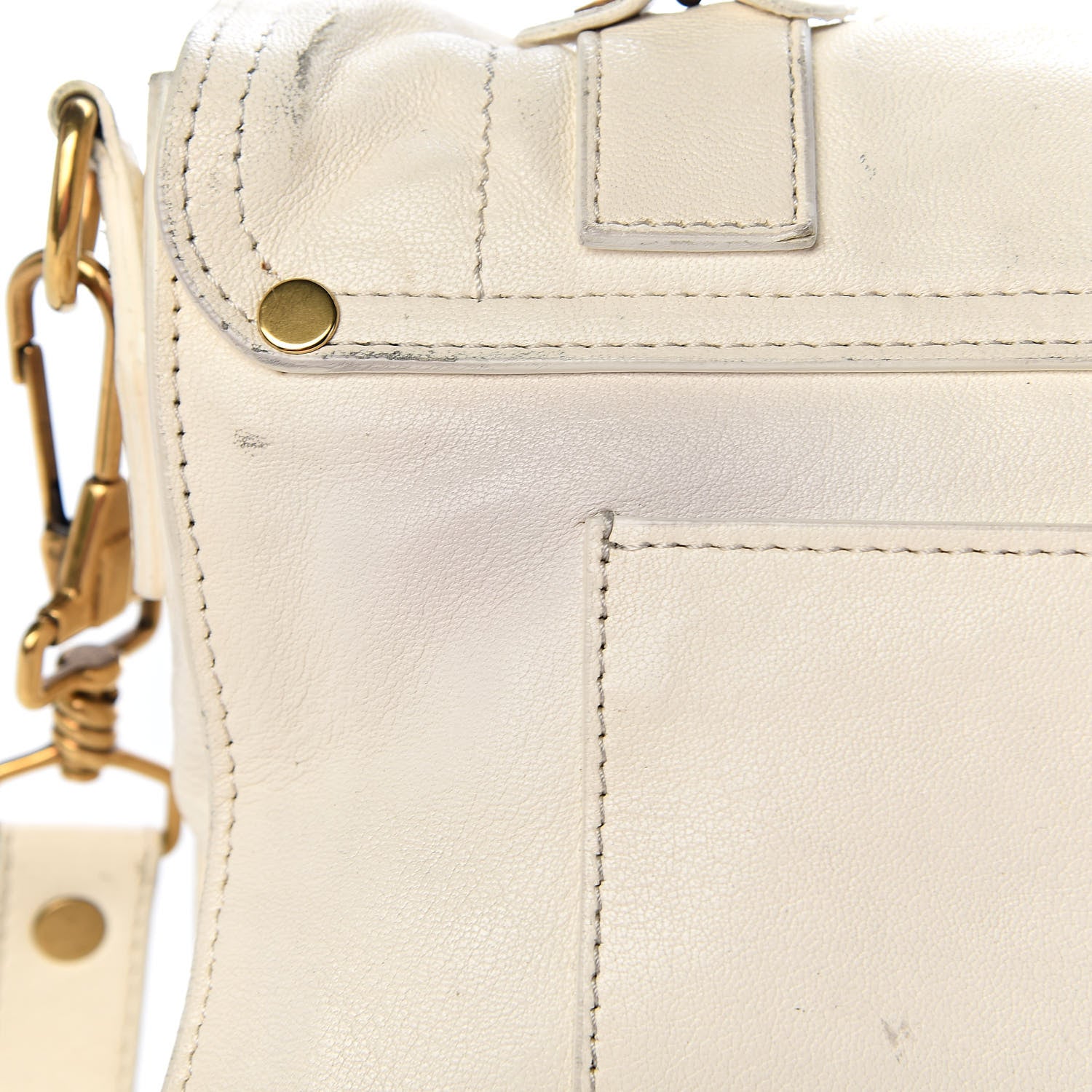 Proenza Schouler Lambskin Tiny PS1 Satchel White 15 of 21