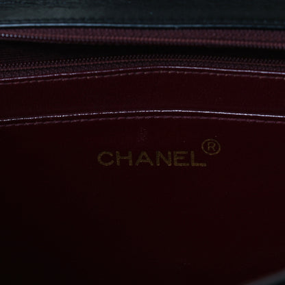 Chanel Lambskin Quilted XL Jumbo Single Flap Black 6 of 15