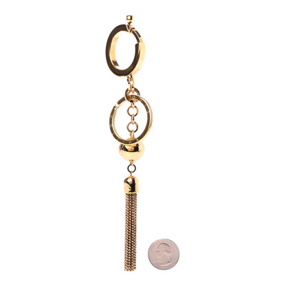 Louis Vuitton Goldtone Swing Key Holder and Bag Charm 3 of 12