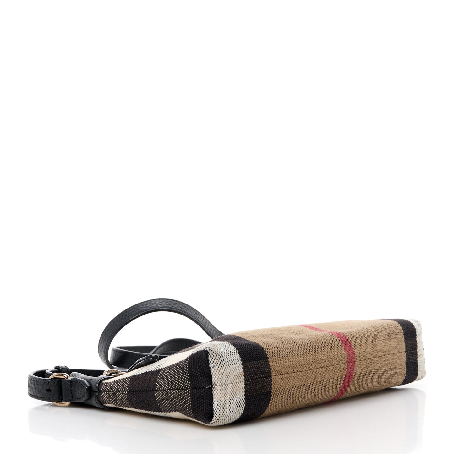 Mega Check Small Farley Crossbody Clutch Bag Black