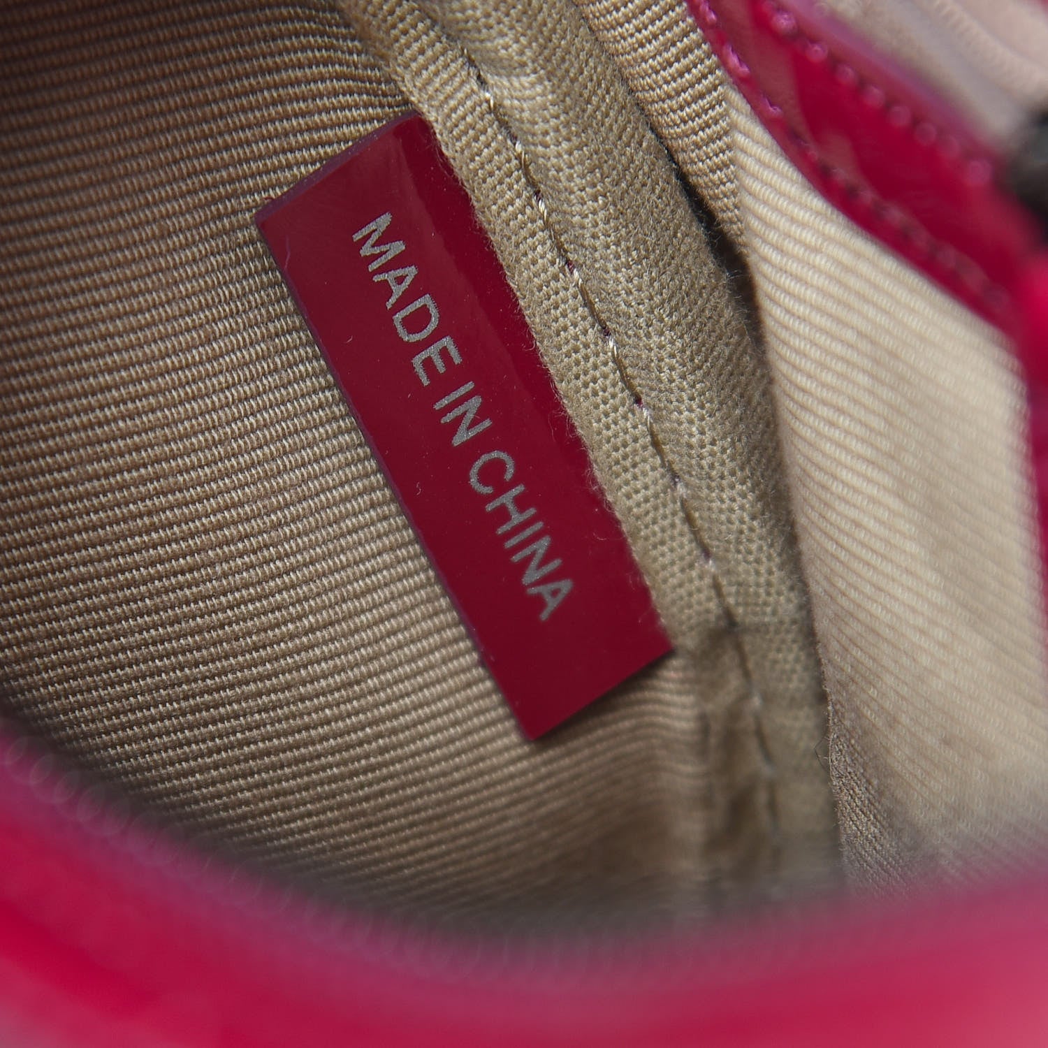 Burberry Patent Nova Check Chester Bowling Bag Raspberry Sorbet 7 of 12