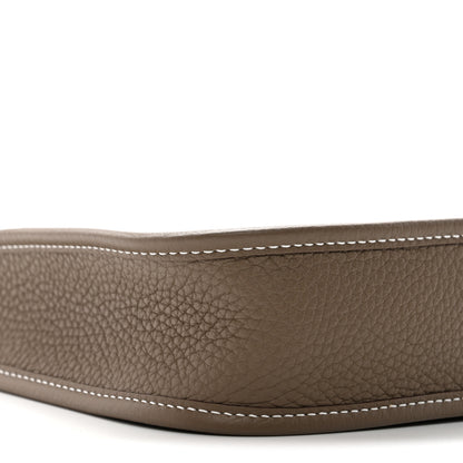 Hermes Taurillon Clemence Evelyne TPM Etoupe 9 of 11