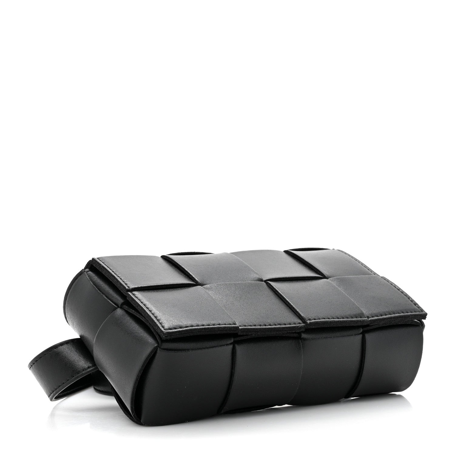 Bottega Veneta Nappa Maxi Intreccio The Belt Cassette Bag Black 4 of 10