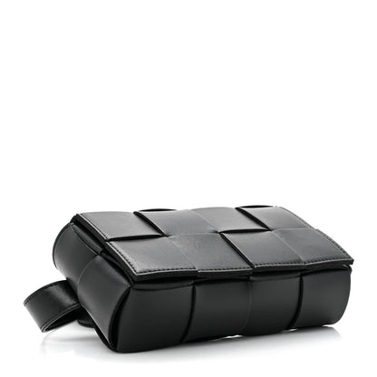 Bottega Veneta Nappa Maxi Intreccio The Belt Cassette Bag Black 4 of 10