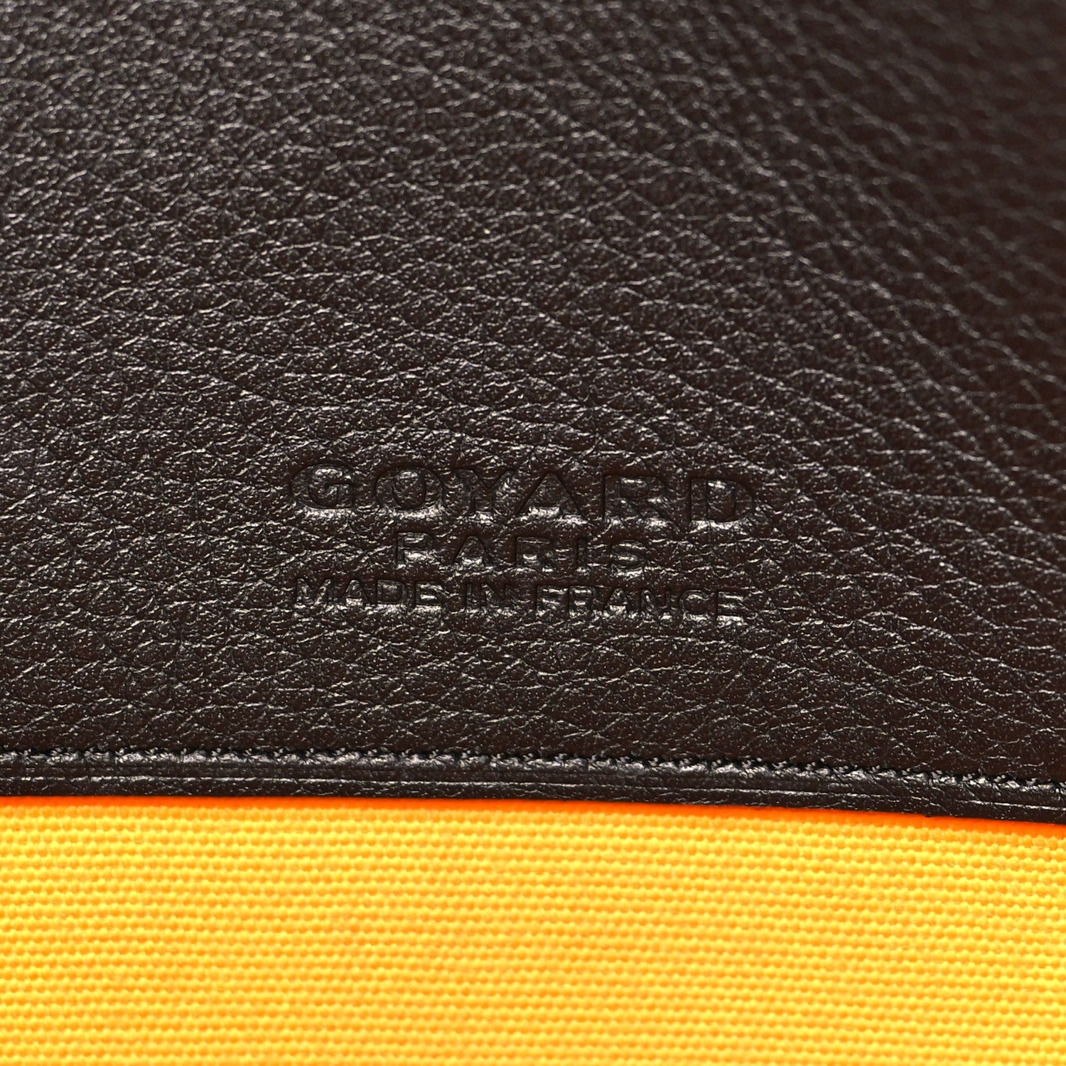 Goyard Goyardine Senat Pochette MM Black 6 of 8
