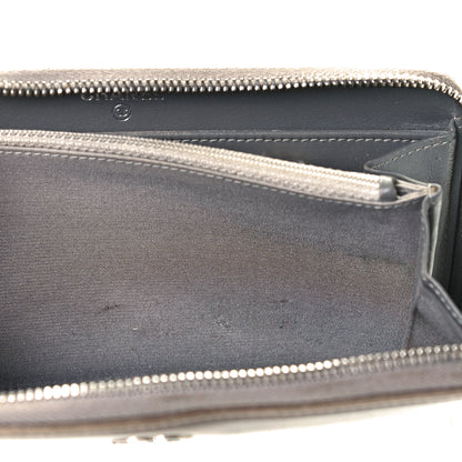 Chanel Caviar Large Sevruga Zip Around Wallet Lavender 14 of 16