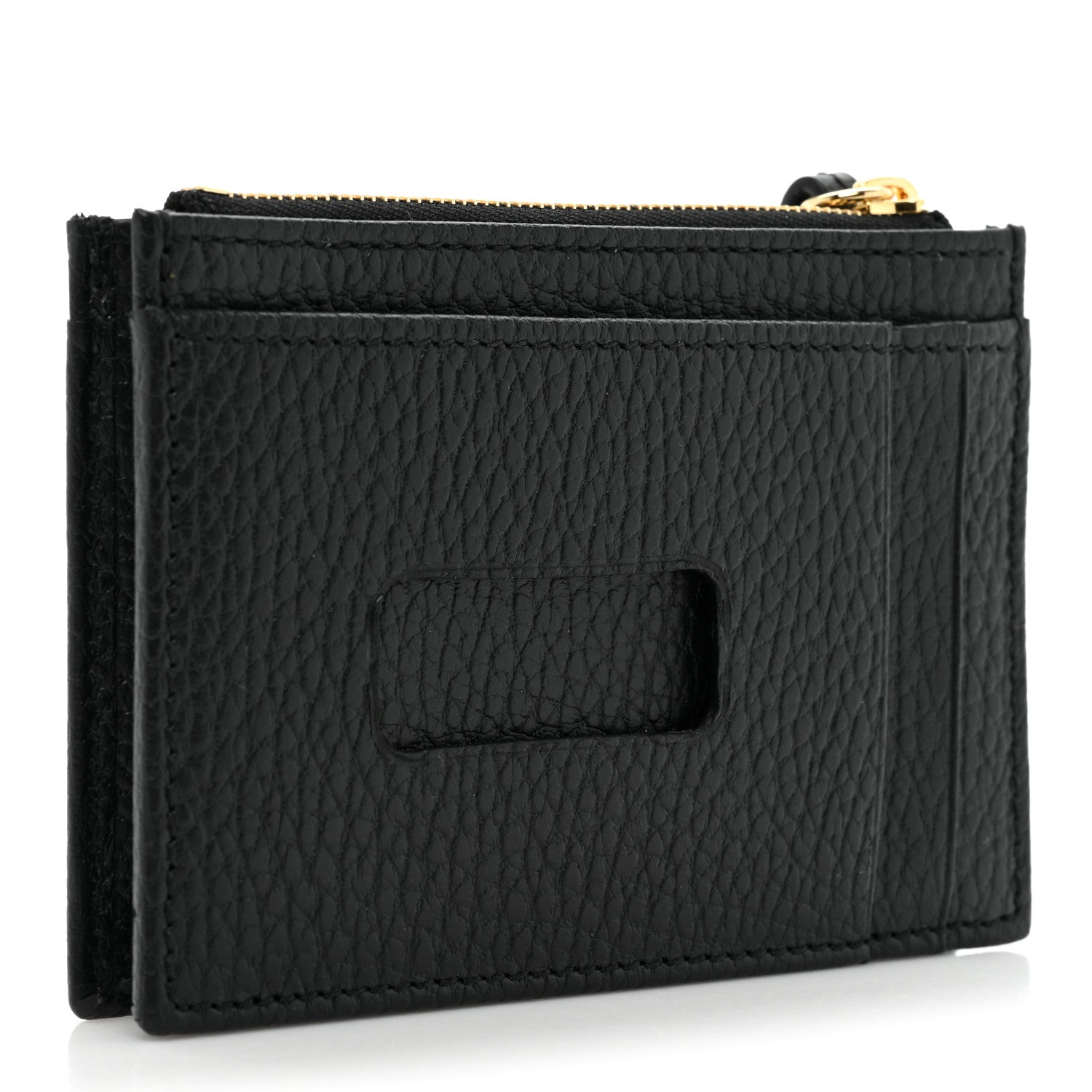 Gucci Dollar Calfskin GG Marmont Coin Case Card Holder Black 3 of 11