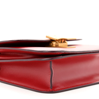 Celine Box Calfskin Teen Classic Box Flap Bag Red 9 of 11