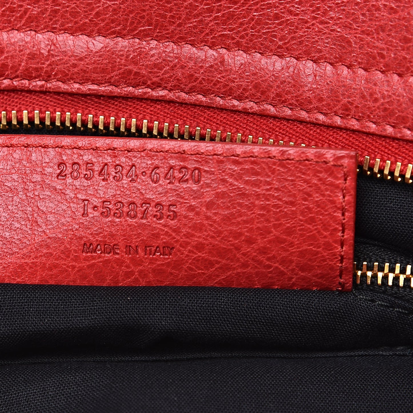 Agneau Giant 12 Gold Hardware Town Rouge Cardinal