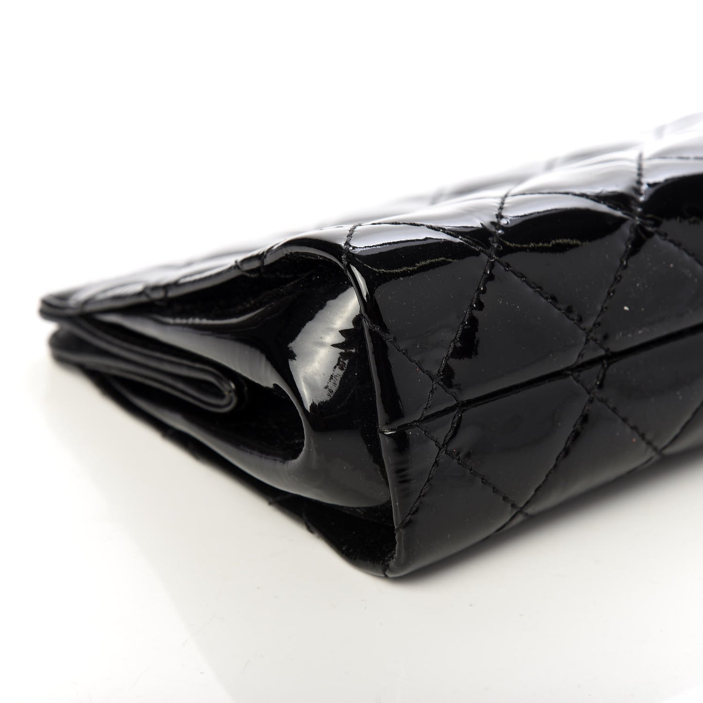 Patent CC Quilted Timeless Clutch Black