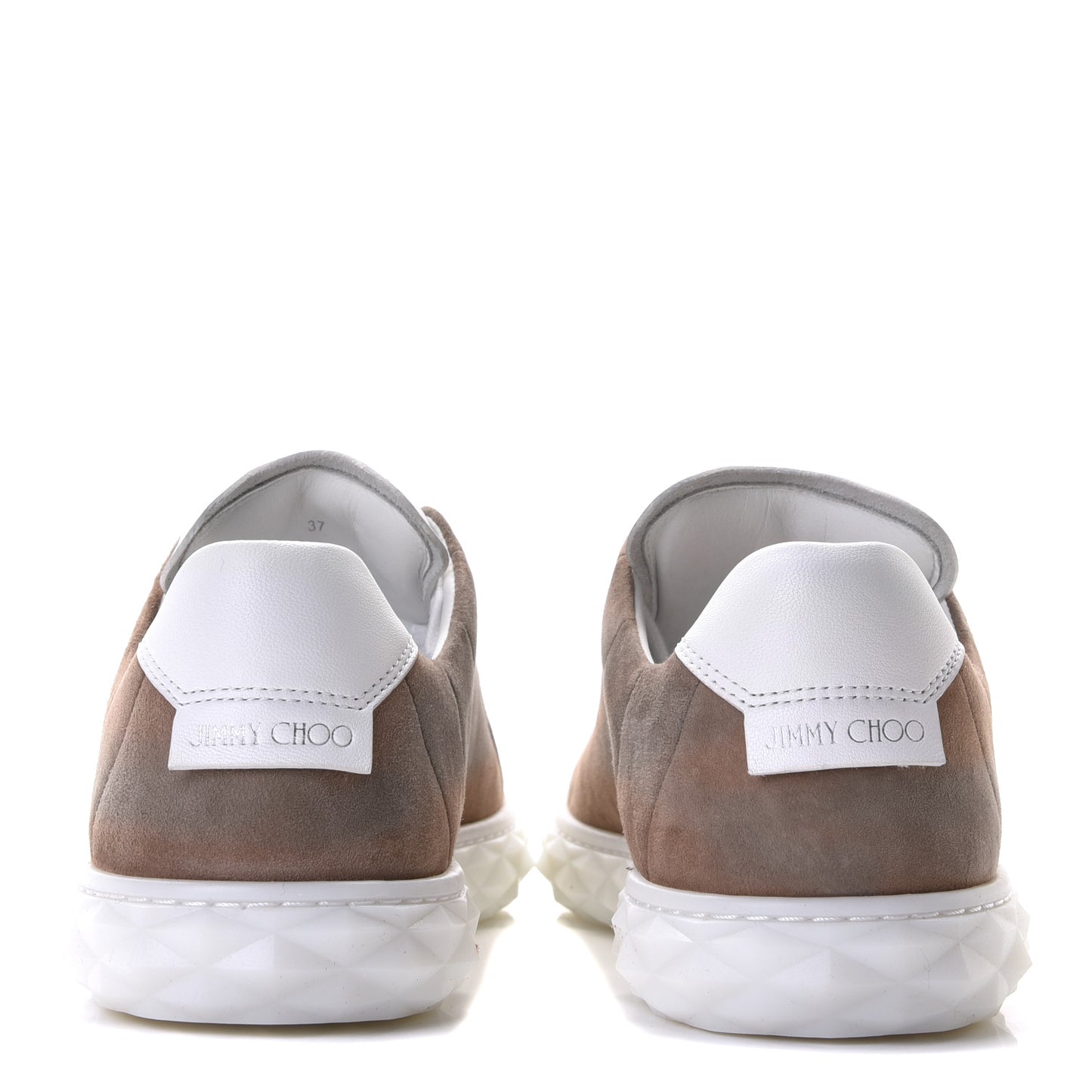 Suede Diamond Sneaker 37 Mocha