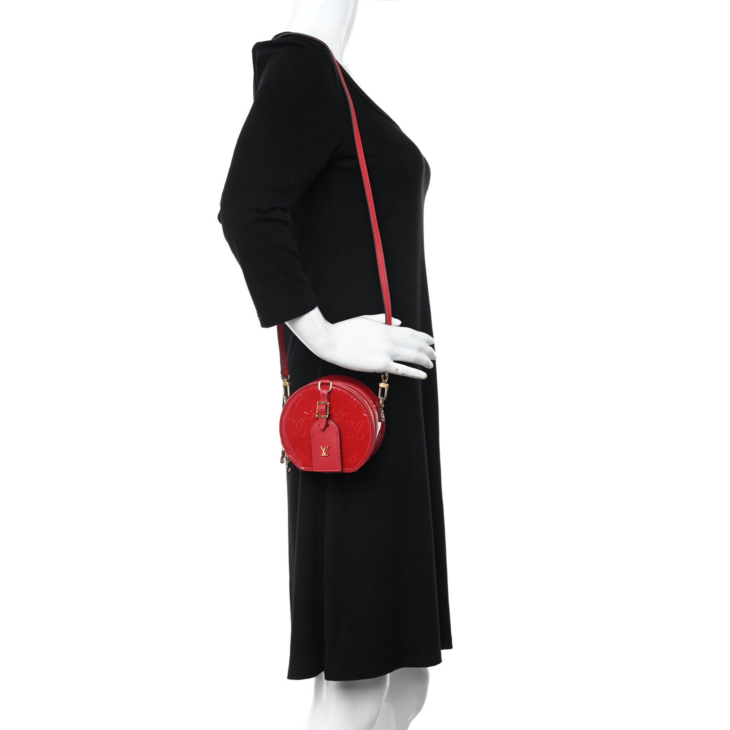 Vernis Mini Boite Chapeau Souple Red