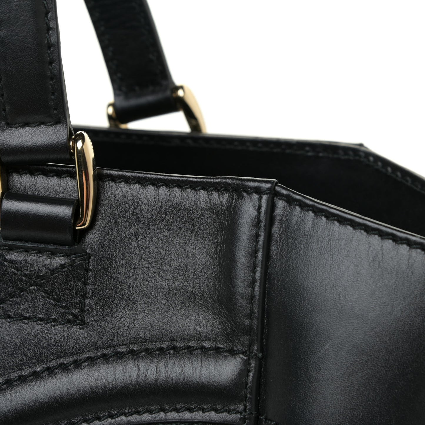 Monogram Crest Tote Green Black