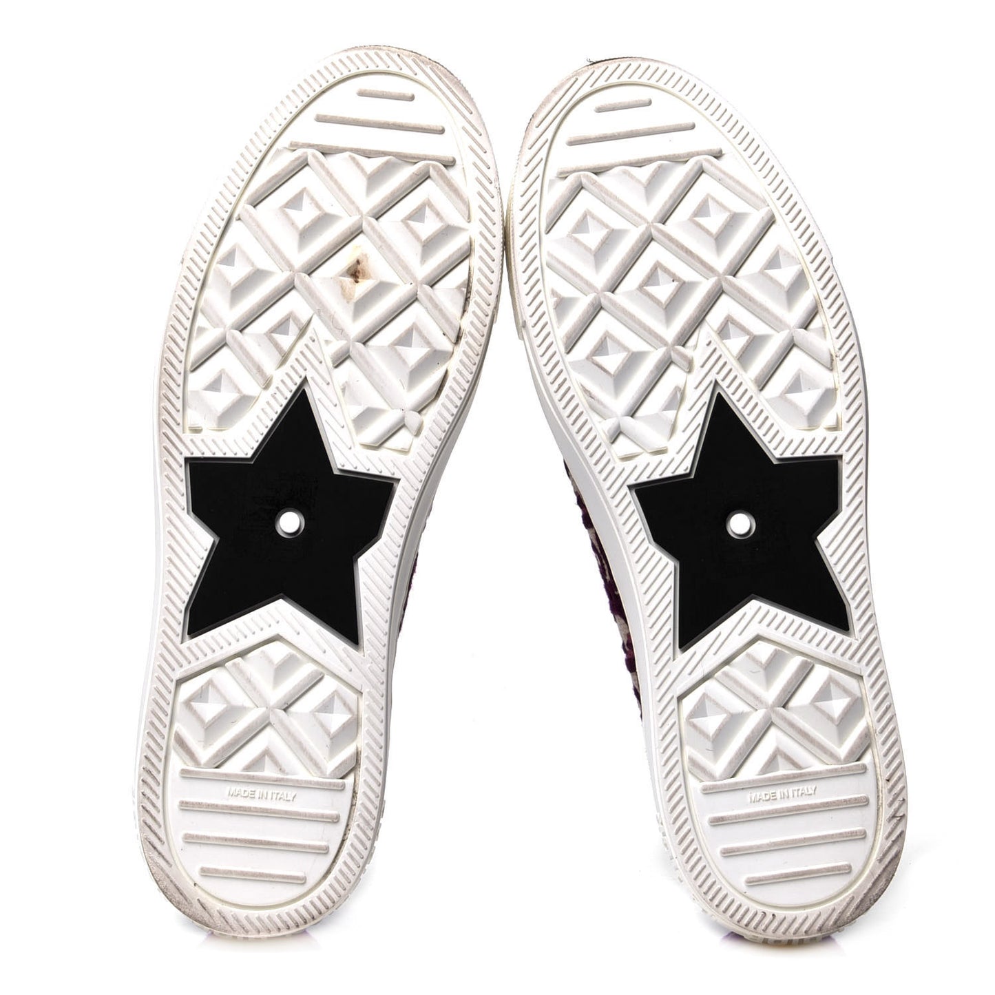 Canvas Oblique Walk'N'Dior Low Top Sneakers 39 Deep Amaranth