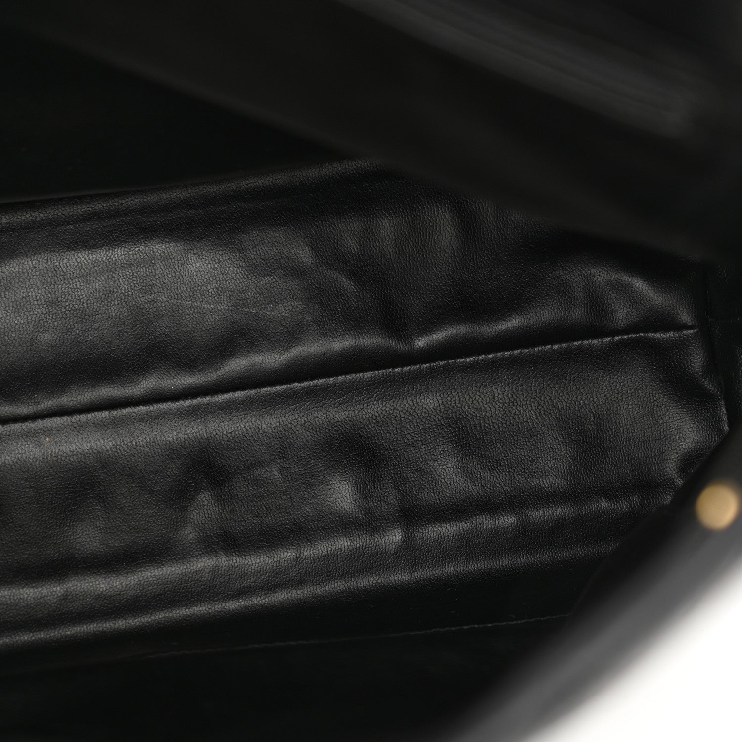 Chanel Lambskin Quilted Shopping Tote Black 11 of 18