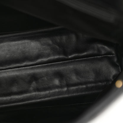 Chanel Lambskin Quilted Shopping Tote Black 11 of 18
