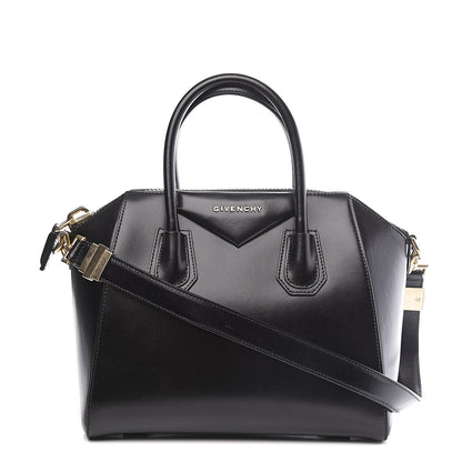 Givenchy Shiny Lord Calfskin Small Antigona Black 1 of 9
