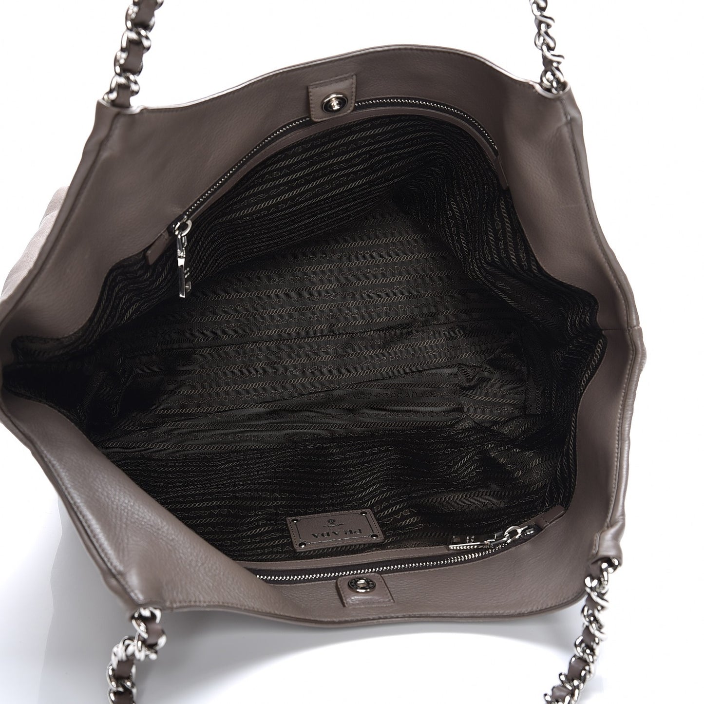 Soft Calf Chain Tote Bambu