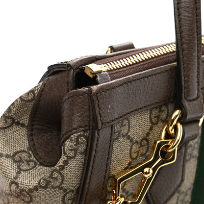 Gucci GG Supreme Monogram Small Ophidia Tote Bag Brown 17 of 17