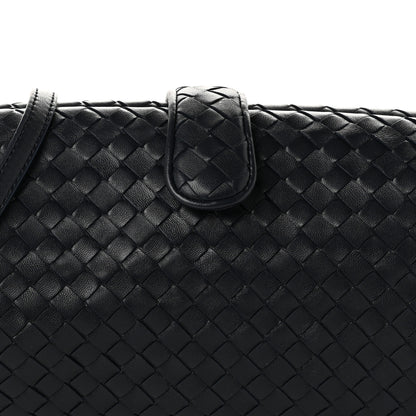Bottega Veneta Nappa Intrecciato Maxi The Lauren 1980 Clutch Midnight 9 of 11
