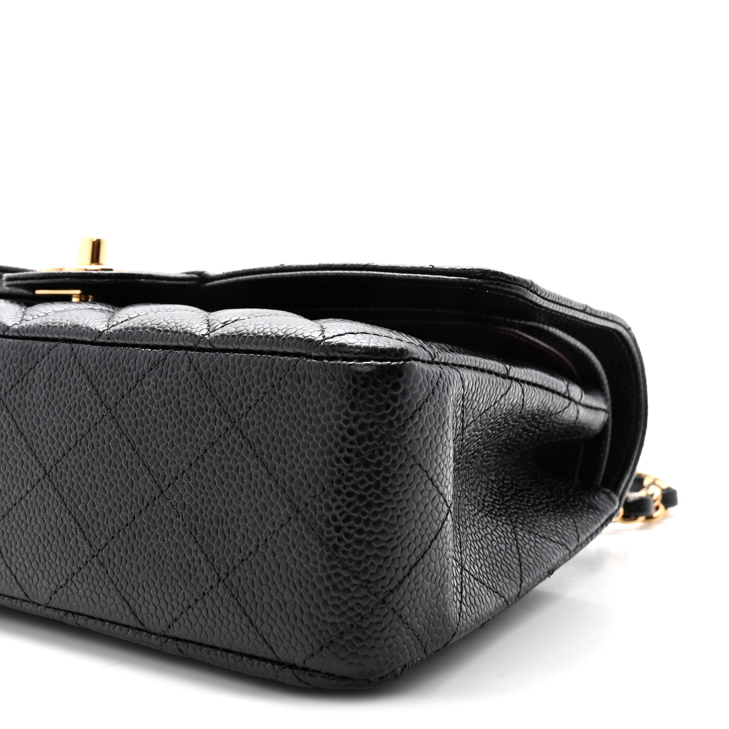 Chanel Caviar Quilted Medium Double Flap Black 10 of 10