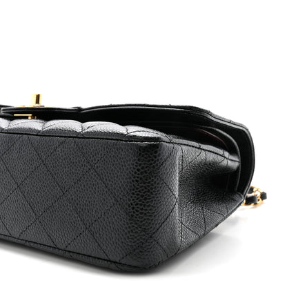 Chanel Caviar Quilted Medium Double Flap Black 10 of 10