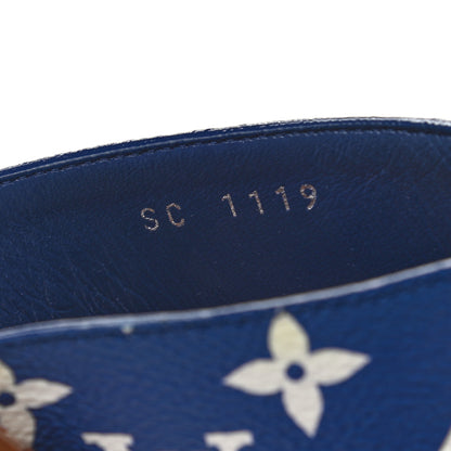 Louis Vuitton Monogram Escale Palma Sandals 37.5 Blue 7 of 7