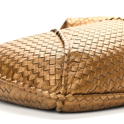 Bottega Veneta Cervo Intrecciato Large Simple Hobo New Bronze 5 of 11