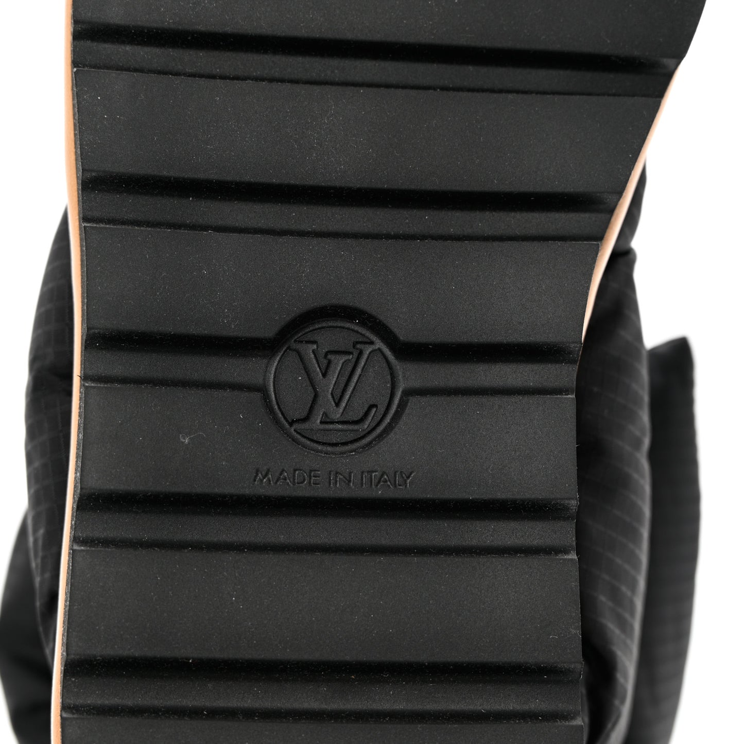 Nylon Monogram Pillow Comfort Ankle Boot 39 Black