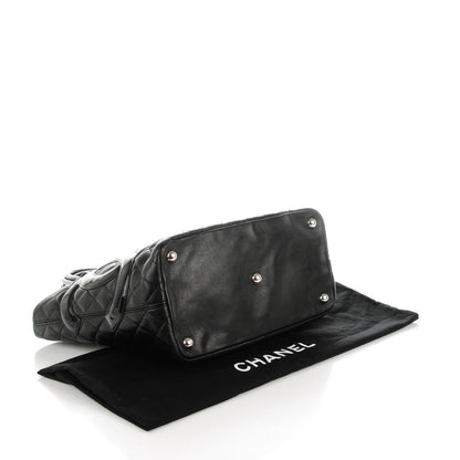 Chanel Calfskin Quilted Large Cambon Tote Black 4 of 7
