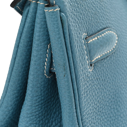 Hermes Togo Birkin 35 Blue Jean 14 of 30