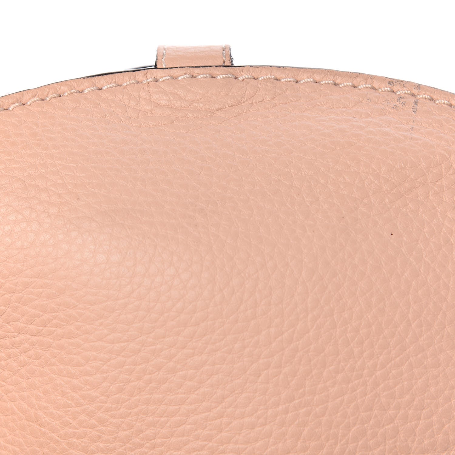 Chloe Calfskin Mini Marcie Round Crossbody Bag Blush Nude 9 of 19