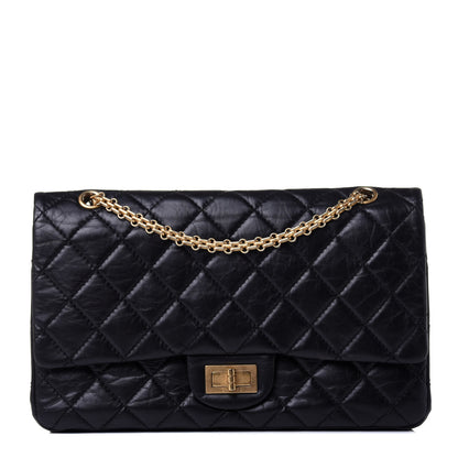 Chanel Aged Calfskin Quilted 2.55 Reissue 227 Flap Black 1 of 13