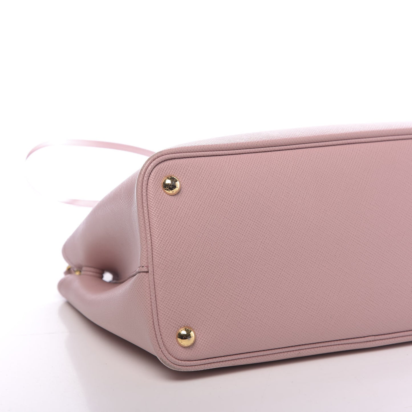 Saffiano Cuir Medium Bi-Color Double Bag Pesco Baltico