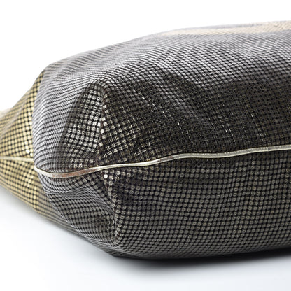 Chanel Metallic Perforated Lambskin Hollywood Hobo Silver 5 of 17