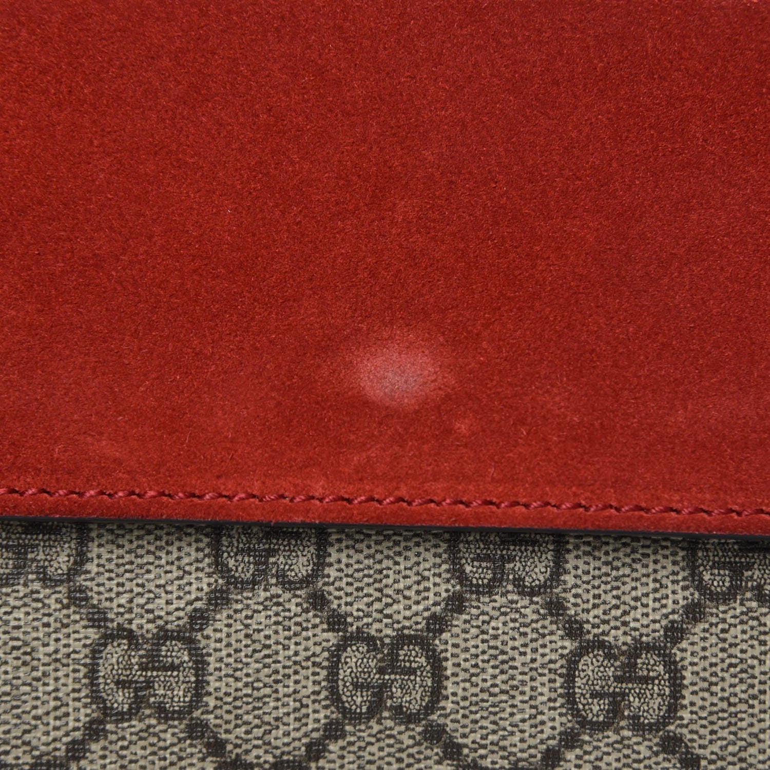 Gucci GG Supreme Monogram Mini Dionysus Shoulder Bag Hibiscus Red 10 of 11