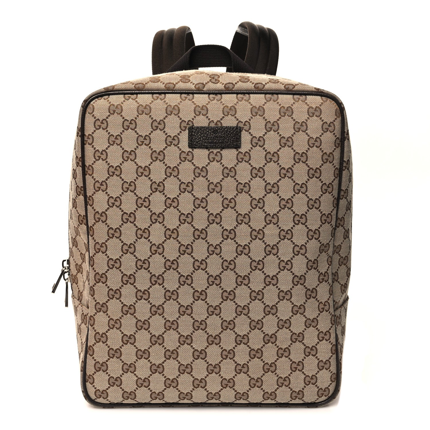 Gucci Monogram Travel Backpack Dark Brown 1 of 10