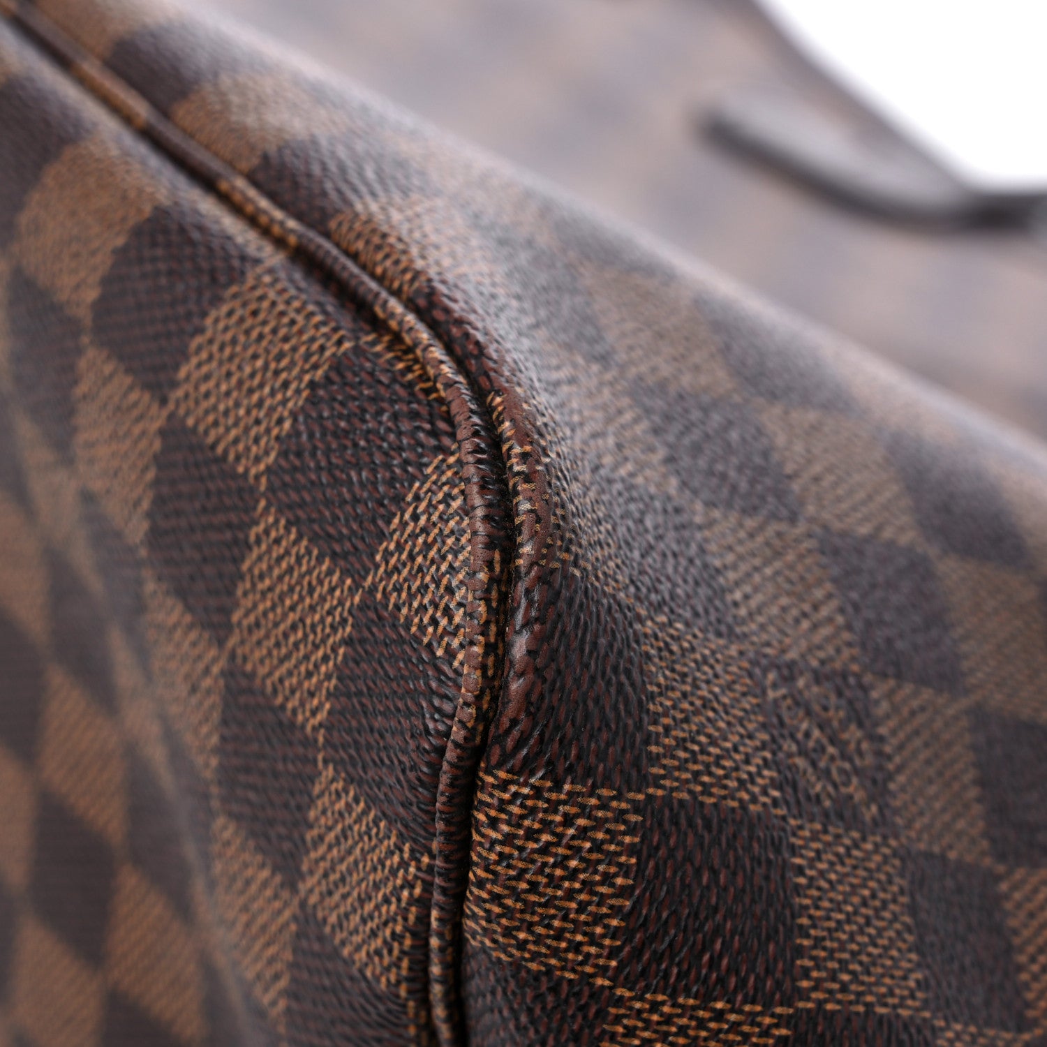 Louis Vuitton Damier Ebene Neo Neverfull MM Rose Ballerine 9 of 15