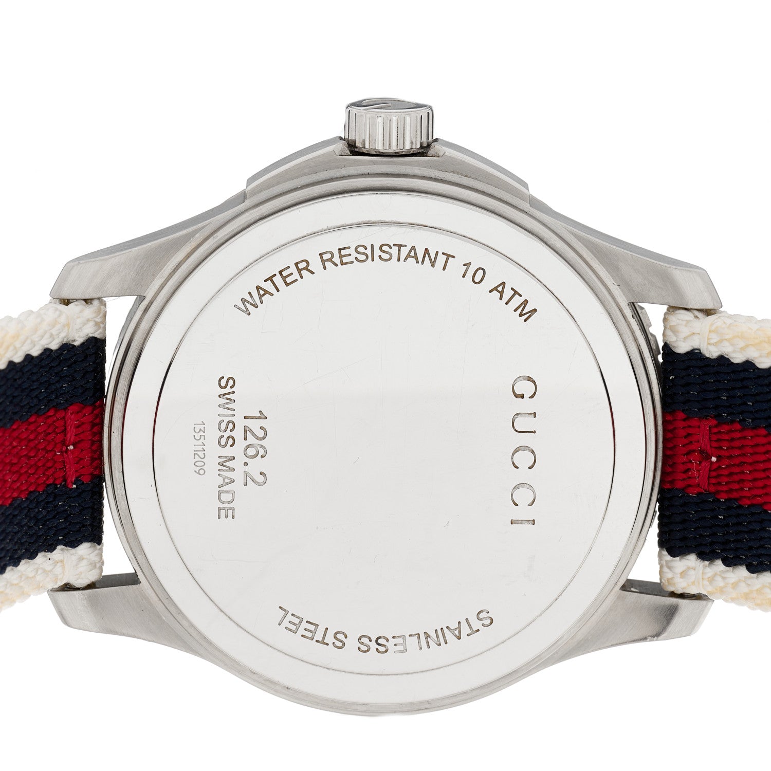Gucci Stainless Steel Nylon 44mm Gucci Sport Quartz Watch White 4 of 4