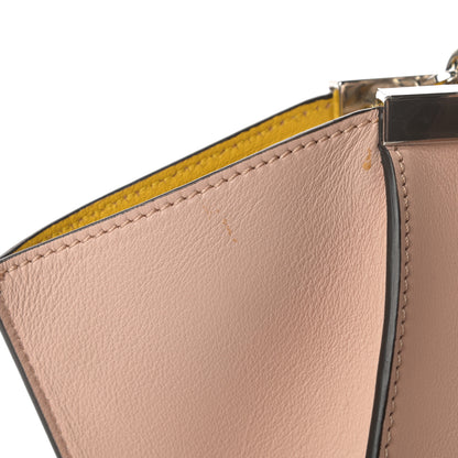Fendi Vitello Dolce Shiny Nappa Petite 3Jours Tote Beige Chantilly 13 of 14