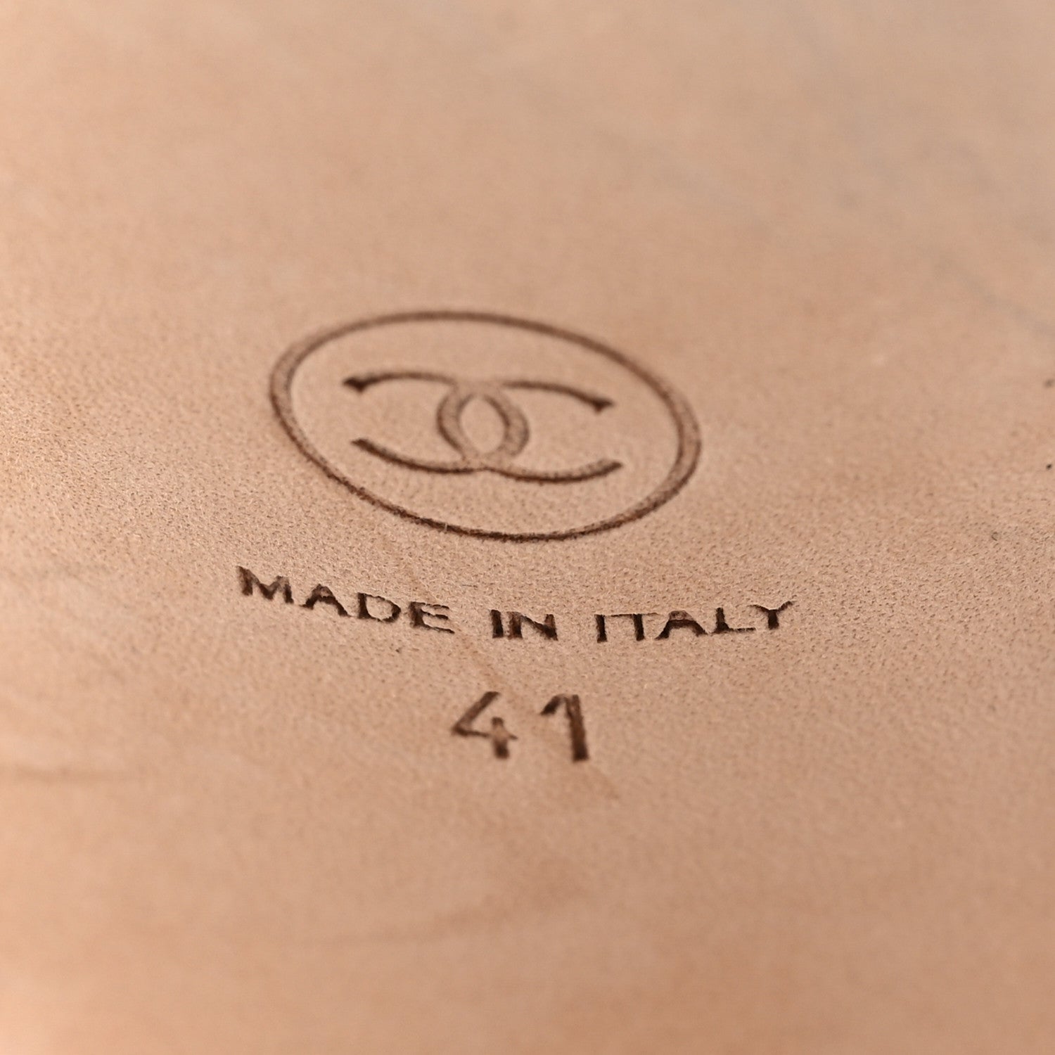 Chanel Lambskin Grosgrain Cap Toe CC Slingback Sandals 41 Black Silver 6 of 7