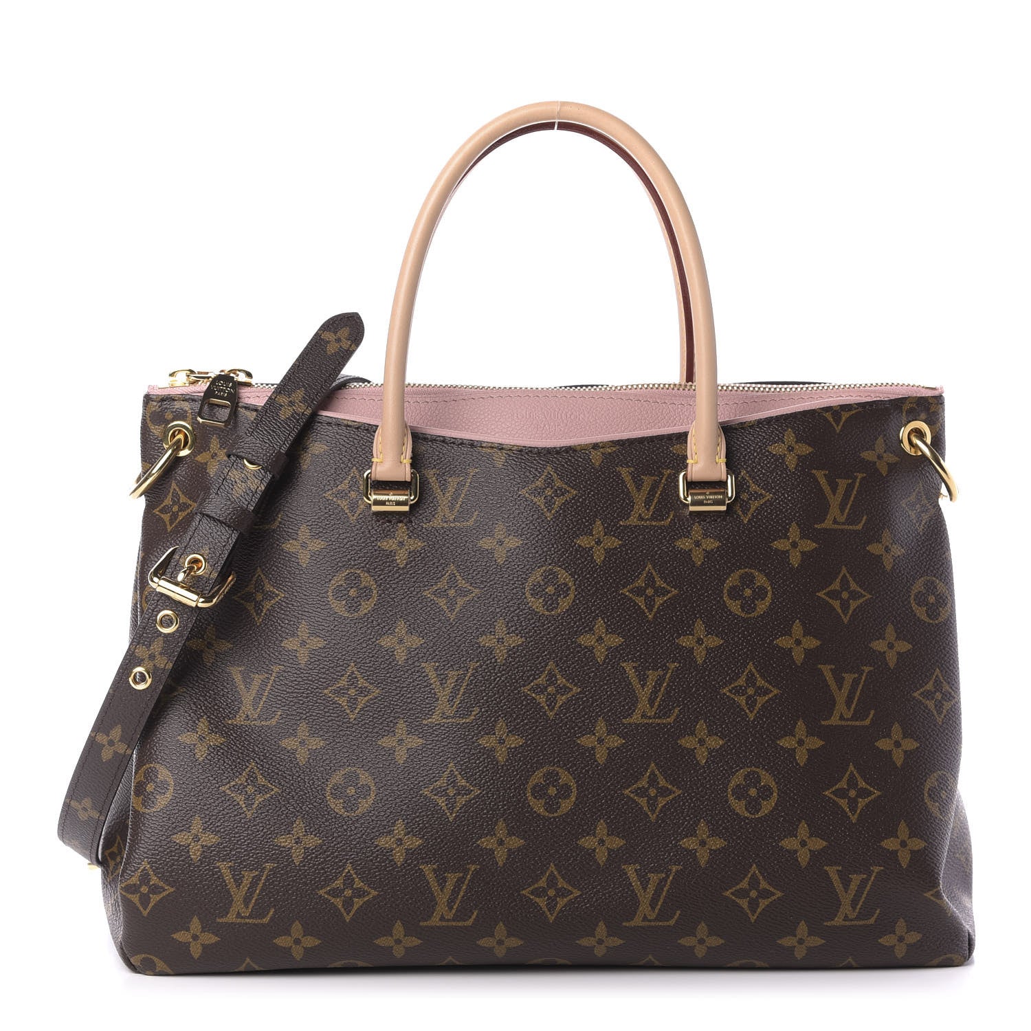 Louis Vuitton Monogram Pallas Rose Ballerine 1 of 9