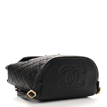 Chanel Caviar Quilted Filigree Backpack Black 4 of 9
