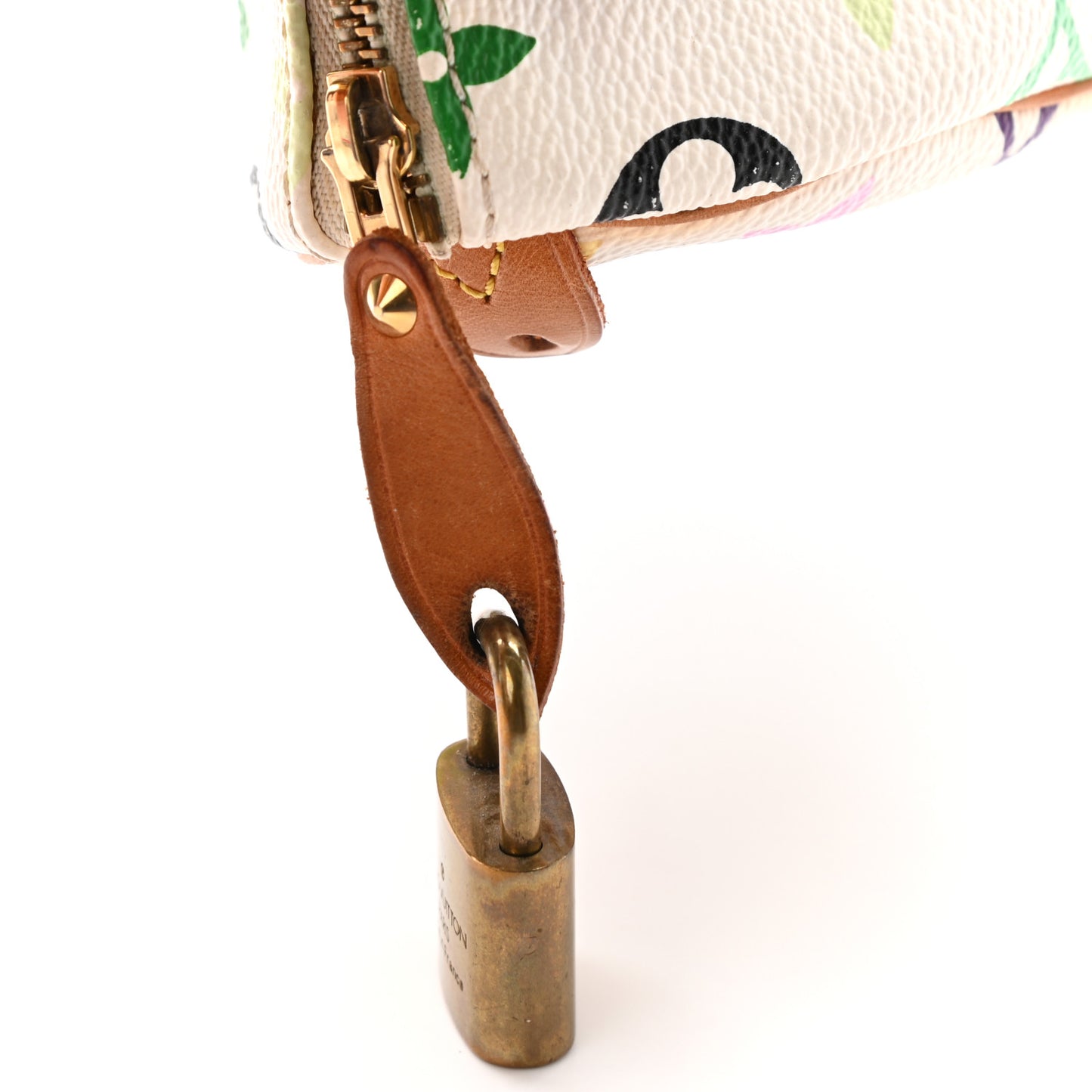 Monogram Multicolor Mini Sac HL Speedy White
