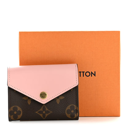Louis Vuitton Monogram Zoe Wallet Rose Ballerine 7 of 7