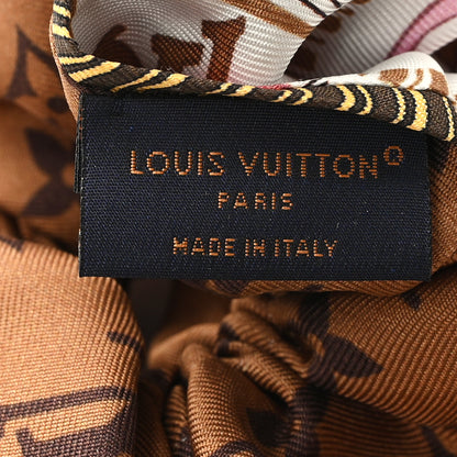 Louis Vuitton Silk Monogram Be Mindful Trop Chou Scrunchie 3 of 3